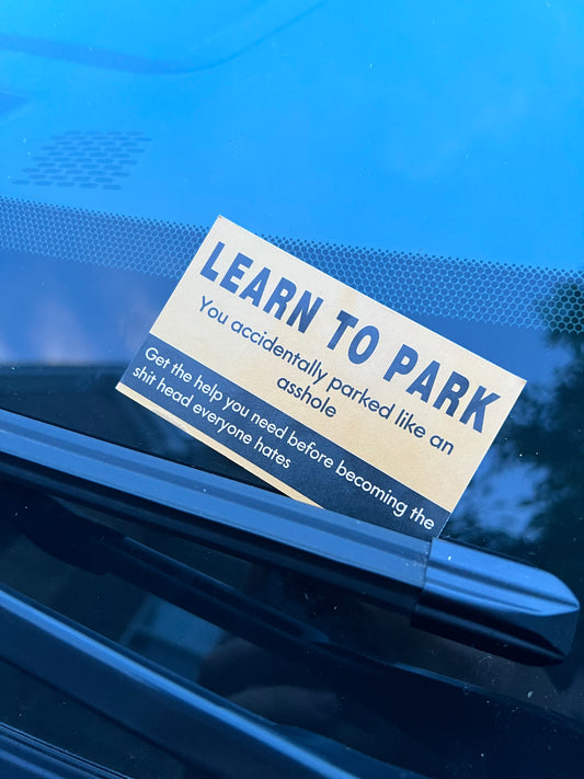 Learn To Park Cards