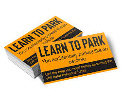 Learn To Park Cards