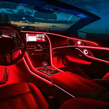 Red Interior Car Lights